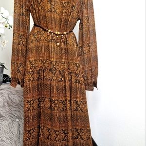 ZARA Beautiful Long vintage style dress
